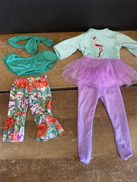 + Doll Clothing (2) Fun Pants  Outfits Fits 18” AMERICAN GIRL DOLLS