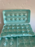 <€€ Styrofoam (12) Egg Cartons Empty Hold 18 Large Eggs Each Chicken Poultry Seedling Crafts