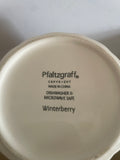 Vintage 1998 PFLATZGRAFF Winterberry Dip Bowl Ramekin