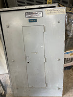 Single Phase Electrical Panel with Breakers 37” H x 22.5” W x 6” D