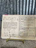 ** Vintage Set/2 Women’s Misses Juniors Size 12 PAJAMAS Sleepcoat Robes Patterns SIMPLICITY