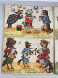 ** Antique Vintage FUNNY JUNGLELAND Moving Pictures Children’s Book W.K. Kellogg 1909 Softcover