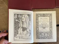 € Vintage Set of 7 William Shakespeare, printed by Henry Altumus Company, 1899? Hardcover