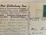 + Vintage Used POST CARD Great Smokey Mountains National Park Gatlinburg Inn 1948 Tennessee