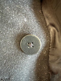 +^ Womens Juniors London Fog Sz Small Black Wool Pea Coat Peacoat Jacket Double Breast
