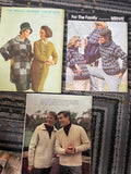 +* Lot/4 Vintage Bernat Knitting Patterns Booklets No. 118, 145, 209, 503 1960s-1980s