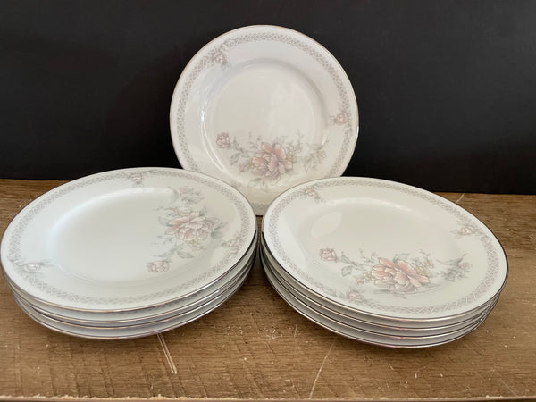 <€€ LEGENDARY by Noritake Easthampton #3491 China Set/9 6” Bread Plates