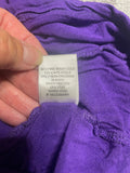 +* Women's Junior’s XSmall Purple Charlotte Russe Sleeveless Top Dress Swimsuit Cover Up Side Pockets Razor Back