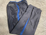 +* Men’s Large Good Move By Life Is Good Track Rain Wind Pants Gray Mesh Lined Athletic Leg Zippers Logo