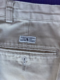 +* Mens Beige Khaki Chino Pants By Ralph Lauren Polo 34x30 Cotton