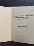 New HAPPY BIRTHDAY WOMAN Humor Greeting Card w/ Envelope American Greeting