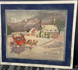 +* Vintage 1944 Used Christmas Holiday Greeting Card To Brother Crafts Scrapbooking