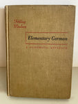 <€€ Vintage Elementary GERMAN A Systematic Approach Fehling Paulsen Hardcover 1949