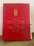 +* Vintage 1992 PDR Physicians Desk Reference Red Hardcover 46th Edition Interactions and Side Effects Index