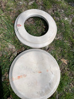 Vintage Ceramic Slip Casting Mold Large Lid A-510