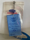 +* Vintage Nascar Atlanta Motor Speedway NAPA 500 Ticket in Clear Ford Lanyard Ticket Holder 11/1999