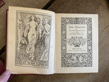 Vintage Set of 7 William Shakespeare, printed by Henry Altumus Company, 1899? Hardcover