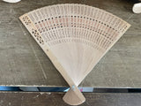 + SET/3 Wood Hand Fans Foldable 2 Sizes