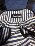 +* Pawaboo Pet Carrier Backpack Adjustable Pet Front Cat Dog Carrier Backpack Blue Stripes
