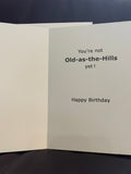 New HAPPY BIRTHDAY ANYONE Humor Greeting Card w/ Envelope American Greeting