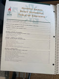 + OLYMPIC Games 1996 Atlanta Georgia Staff Handbook Spiral