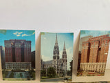+* Vintage UNUSED 1960s Post Cards Pittsburgh PA Lot/9 (1 used-Postmarked 1962)