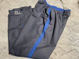 +* Men’s Large Good Move By Life Is Good Track Rain Wind Pants Gray Mesh Lined Athletic Leg Zippers Logo