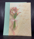 New Greeting Card WEDDING WISHES w/ Envelope American Greetings