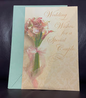 New Greeting Card WEDDING WISHES w/ Envelope American Greetings