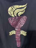 +* Y2K Women’s Junior’s Large Special Olympics Dawson County GA L/Sleeve Black Top Raised Graphic
