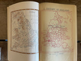 + A HISTORY of ENGLAND Frederick Marcham Inscription Hardcover 1937 Map