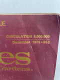 + Vintage BETTER HOMES and GARDENS Magazine December 1975 Great Ephemera