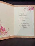 New Greeting Card WEDDING CONGRATULATIONS w/ Envelope American Greetings