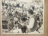 ** Photograph 8x10 of Poet Artist Lester Blackiston at Forest Park Atlanta Georgia 1967