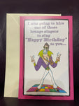 New Greeting Card HAPPY BIRTHDAY HUMOR w/ Envelope American Greetings