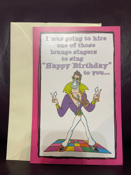 New Greeting Card HAPPY BIRTHDAY HUMOR w/ Envelope American Greetings