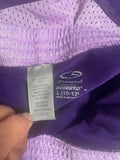 +* Girls Youth C9 Champion 2-Tone Purple Athletic Biker Shorts Built in Liner Large Sz 10-12 22” Waist