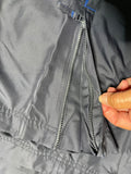 +* Men’s Large Good Move By Life Is Good Track Rain Wind Pants Gray Mesh Lined Athletic Leg Zippers Logo