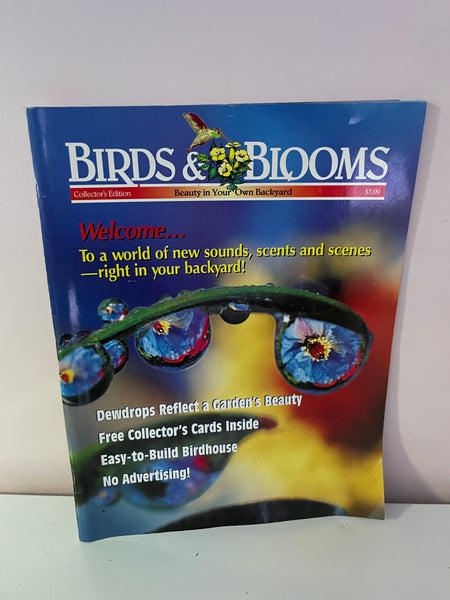 <€€ Vintage Birds & Blooms Magazine 2001 Collector’s Edition