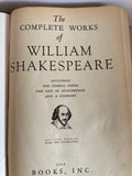 € Vintage 1948 The Complete Works of William Shakespeare, Temple Notes, His Life & Glossary