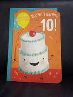 New Greeting Card HAPPY 10th BIRTHDAY w/ Envelope American Greetings