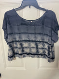 +* Womens Juniors Medium CRUSH Tie Dye Pink Blue Yellow Crop TShirt Cotton (Copy)