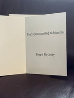 New HAPPY BIRTHDAY WOMAN Humor Greeting Card w/ Envelope American Greeting