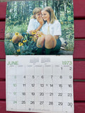 a* Vintage 1973 Girl Scout of America Photo Calendar (mirrors 2029 & more) Collectible