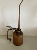 +* Vintage Dutton-Lainson Co. Finger Trigger Pump Oil Can & Oiler Copper Color Long Nozzle