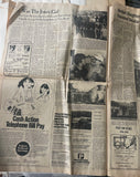 +* AS-IS Vintage S. Dekalb (GA) News/Sun 1961-1980  Reprint 6/27/1979 Kennedy Assassin Newspaper Ephemera