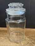 a** Glass CANDY JAR with Airtight Lid Apothecary Treats