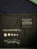 [Meas] €*^ Mens Medium PROSPIRIT Blue Shark Optics Pro Poker Eyewear 3/4 Zip Up Fleece Jacket