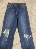 +* Fashion Nova Womens/Juniors Blue Jeans Size 3 Distressed Skinny Stretch