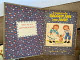 +* Vintage 1957 Children’s Story Book A Puzzle For Raggedy Ann & Andy Wonder Books #683 Hardcover